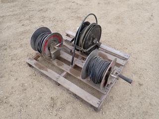 Qty Of (3) Air Hose Reels