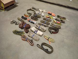 Qty Of Assorted 2ft, 4ft And 8ft Lifting Slings