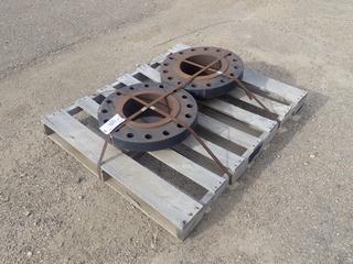 (2) 10in 600 B-16 Flanges