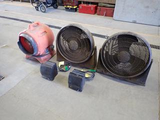 Allegro 115V Blower c/w (2) Honeywell Fans And (2) Heaters 