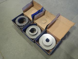 Martin 11S 3 3/8 Sleeve Coupling Flange, Martin 11S 1 7/8 Sleeve Coupling Flange And Martin 11N Coupling Sleeve