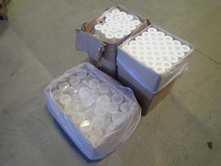 Qty Of Micron Melt Blown Filters c/w Qty Of Snap Seal Containers