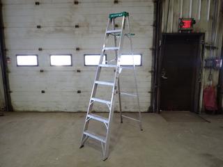 Louisville 8ft Aluminum Step Ladder