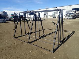 (2) 10ft X 30in X 6ft Single Sided Cantilever Storage Racks