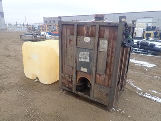 1000L Liquid Storage Tank c/w 1250L Tank *Note: Dent In Tank, 1250L Tank Requires Cleaning*