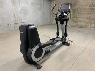 Life Fitness Club Series Model 95XS Elliptical Cross Trainer c/w Programmed Workouts & Touchscreen Display, S/N ASX132939  (HIGH RIVER YARD)