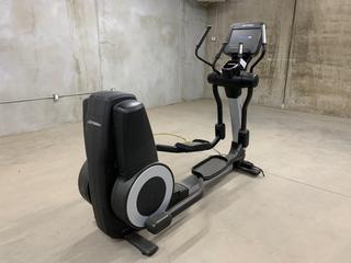 Life Fitness Club Series Model 95XS Elliptical Cross Trainer c/w Programmed Workouts & Touchscreen Display, S/N ASX132920  (HIGH RIVER YARD)