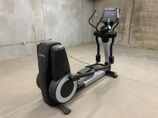 Life Fitness Club Series Model 95XS Elliptical Cross Trainer c/w Programmed Workouts & Touchscreen Display, S/N ASX133016  (HIGH RIVER YARD)