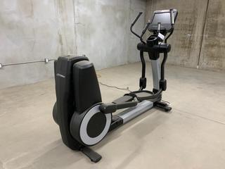 Life Fitness Club Series Model 95XS Elliptical Cross Trainer c/w Programmed Workouts & Touchscreen Display, S/N ASX133574  (HIGH RIVER YARD)