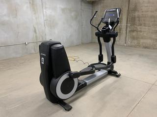 Life Fitness Club Series Model 95XS Elliptical Cross Trainer c/w Programmed Workouts & Touchscreen Display, S/N ASX137575  (HIGH RIVER YARD)