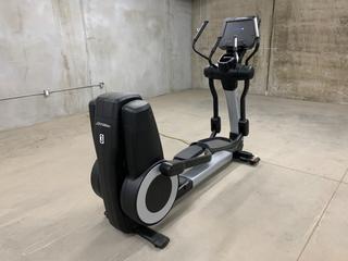 Life Fitness Club Series Model 95XS Elliptical Cross Trainer c/w Programmed Workouts & Touchscreen Display, S/N ASX137591  (HIGH RIVER YARD)