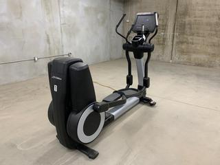 Life Fitness Club Series Model 95XS Elliptical Cross Trainer c/w Programmed Workouts & Touchscreen Display, S/N ASX137649  (HIGH RIVER YARD)