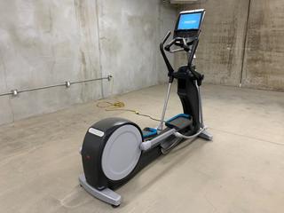 Precor EFX 800-18 Cross Ramp Elliptical with 20 Resistance Levels and 10-35 Degree Incline, S/N ANGFJ2418D008  (HIGH RIVER YARD)