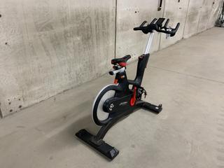 Life Fitness IC7 Spin Bike with 2-Stage Hybrid Poly-V and Tooth Belt  Drivetrain, WattRate TFT Touchscreen Console with Quick Start, Power Training, Heart Rate and FTP Power Test, S/N FCRB0015528-18H  (HIGH RIVER YARD)