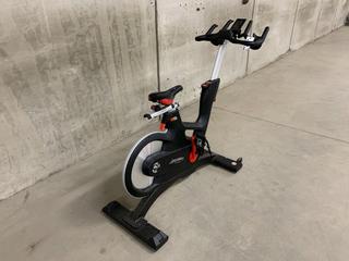 Life Fitness IC7 Spin Bike with 2-Stage Hybrid Poly-V and Tooth Belt  Drivetrain, WattRate TFT Touchscreen Console with Quick Start, Power Training, Heart Rate and FTP Power Test, S/N FCRB0015817-18H  (HIGH RIVER YARD)