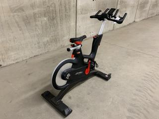 Life Fitness IC7 Spin Bike with 2-Stage Hybrid Poly-V and Tooth Belt  Drivetrain, WattRate TFT Touchscreen Console with Quick Start, Power Training, Heart Rate and FTP Power Test, S/N FCRB0015534-18H  (HIGH RIVER YARD)