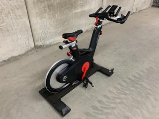 Life Fitness IC6 Spin Bike with Poly-V Belt  Drivetrain, WattRate TFT Touchscreen Console with Quick Start, Power Training, Heart Rate and FTP Power Test, S/N FBWB0006136-17G  (HIGH RIVER YARD)