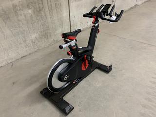 Life Fitness IC6 Spin Bike with Poly-V Belt  Drivetrain, WattRate TFT Touchscreen Console with Quick Start, Power Training, Heart Rate and FTP Power Test, S/N FBWB0006622-17G  (HIGH RIVER YARD)