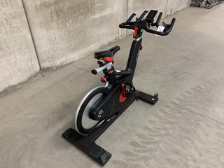 Life Fitness IC6 Spin Bike with Poly-V Belt  Drivetrain, WattRate TFT Touchscreen Console with Quick Start, Power Training, Heart Rate and FTP Power Test, S/N FBWB0006651-17G  (HIGH RIVER YARD)