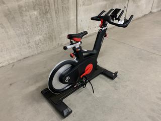 Life Fitness IC6 Spin Bike with Poly-V Belt  Drivetrain, WattRate TFT Touchscreen Console with Quick Start, Power Training, Heart Rate and FTP Power Test, S/N FBWB0006206-17G  (HIGH RIVER YARD)