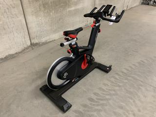 Life Fitness IC6 Spin Bike with Poly-V Belt  Drivetrain, WattRate TFT Touchscreen Console with Quick Start, Power Training, Heart Rate and FTP Power Test, S/N FBWB0006647-17G  (HIGH RIVER YARD)