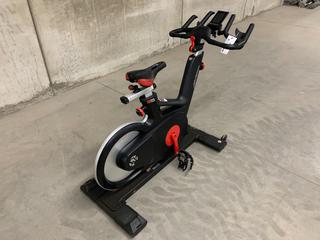 Life Fitness IC6 Spin Bike with Poly-V Belt  Drivetrain, WattRate TFT Touchscreen Console with Quick Start, Power Training, Heart Rate and FTP Power Test, S/N FBWB0006618-17G  (HIGH RIVER YARD)