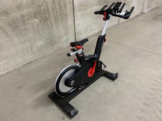 Life Fitness IC6 Spin Bike with Poly-V Belt  Drivetrain, WattRate TFT Touchscreen Console with Quick Start, Power Training, Heart Rate and FTP Power Test, S/N FBWB0006614-17G  (HIGH RIVER YARD)