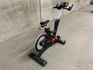 Life Fitness IC7 Spin Bike with 2-Stage Hybrid Poly-V and Tooth Belt  Drivetrain, WattRate TFT Touchscreen Console with Quick Start, Power Training, Heart Rate and FTP Power Test, S/N FCRB0015809-18H  (HIGH RIVER YARD)