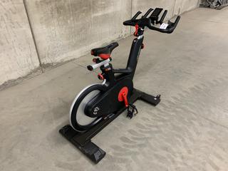 Life Fitness IC6 Spin Bike with Poly-V Belt  Drivetrain, WattRate TFT Touchscreen Console with Quick Start, Power Training, Heart Rate and FTP Power Test, S/N FBWB0006135-17G  (HIGH RIVER YARD)