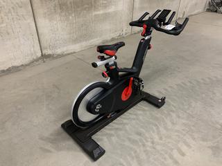 Life Fitness IC6 Spin Bike with Poly-V Belt  Drivetrain, WattRate TFT Touchscreen Console with Quick Start, Power Training, Heart Rate and FTP Power Test, S/N FBWB0006620-17G  (HIGH RIVER YARD)