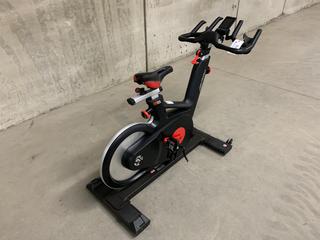 Life Fitness IC6 Spin Bike with Poly-V Belt  Drivetrain, WattRate TFT Touchscreen Console with Quick Start, Power Training, Heart Rate and FTP Power Test, S/N FBWB0006644-17G  (HIGH RIVER YARD)