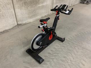 Life Fitness IC6 Spin Bike with Poly-V Belt  Drivetrain, WattRate TFT Touchscreen Console with Quick Start, Power Training, Heart Rate and FTP Power Test, S/N FBWB0006130-17G  (HIGH RIVER YARD)