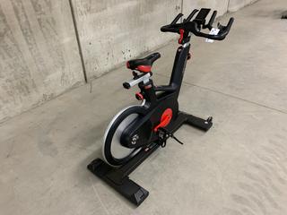 Life Fitness IC6 Spin Bike with Poly-V Belt  Drivetrain, WattRate TFT Touchscreen Console with Quick Start, Power Training, Heart Rate and FTP Power Test, S/N FBWB0006207-17G  (HIGH RIVER YARD)