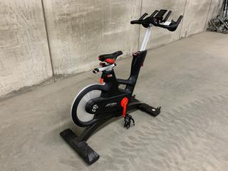 Life Fitness IC7 Spin Bike with 2-Stage Hybrid Poly-V and Tooth Belt  Drivetrain, WattRate TFT Touchscreen Console with Quick Start, Power Training, Heart Rate and FTP Power Test, S/N FCRB0015535-18H  (HIGH RIVER YARD)