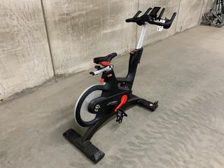 Life Fitness IC7 Spin Bike with 2-Stage Hybrid Poly-V and Tooth Belt  Drivetrain, WattRate TFT Touchscreen Console with Quick Start, Power Training, Heart Rate and FTP Power Test, S/N FCRB0015567-18H  (HIGH RIVER YARD)