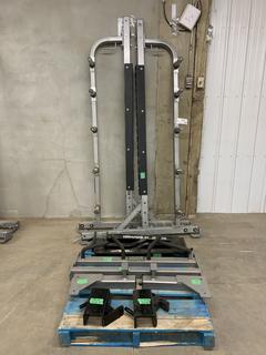 Hammer Strength HDHR8 Half Rack, S/N B04 3387.  (HIGH RIVER YARD)