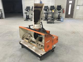 Kubota B222A Snow Blower Attachment w/ 3-Point And PTO, SN 0485 (PL#4535)
  (HIGH RIVER YARD)