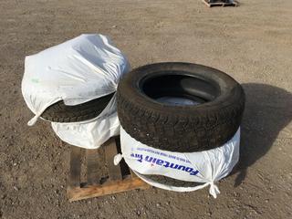 (4) Sailum Ice Blazer 265/65R18 M+S Tubeless Studded Tires  (HIGH RIVER YARD)