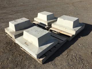 (4) Seacan Corners, 27-1/2in x 34in x 14in (PL#5048/4508)  (HIGH RIVER YARD)