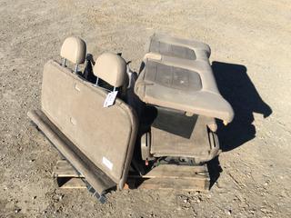 (3) Single Seats And (1) Double Seat c/w DVD Player And More  (HIGH RIVER YARD)