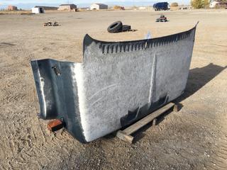 GMC Truck Hood *Note: Paint Faded, Small Scratches And Cracks*  (HIGH RIVER YARD)