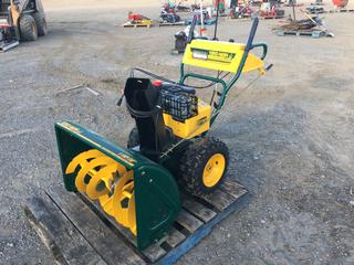 MTD Yard Man 30in Snow Blower, 11hp Tecumseh Engine, Chute Control, 16x6.50-8 NHS Tires *Note: Running Condition Unknown*  (HIGH RIVER YARD)