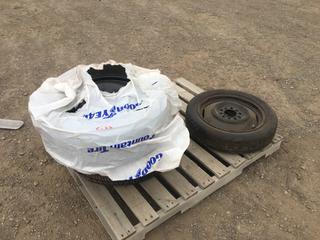 (2) 225/60R16 Tires on 5-Bolt Rims And (1) 125/80D16 Temporary Tire  (HIGH RIVER YARD)