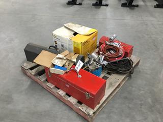 Assorted Air Tools And Air Hoses, Wagner Power Paint Sprayer, Powerfist Paint Gun, Zip Gun, Tool Boxes And More  (HIGH RIVER YARD)