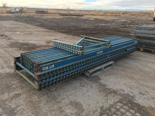 Assorted Pallet Racking c/w Uprights and 8ft - 9-1/2ft Cross Beams (HIGH RIVER YARD)