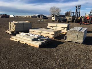 Vinyl Ranch Fencing, Posts and Rails, Approximately 150ft (HIGH RIVER YARD)