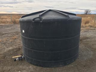 1000 Gallon Water Bin, S/N 012991 (HIGH RIVER YARD)