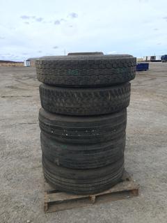 (5) Assorted Rims and Tires (HIGH RIVER YARD)