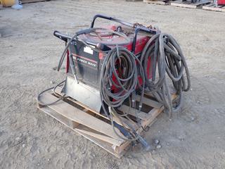 Lincoln Electric Power Wave 455M/STT 208/230/460/575V 3-Phase Advanced Process Welder c/w Cable. SN U1060603582 **THIS ITEM IS LOCATED @ 5107 67 ST, LLOYDMINSTER, AB FOR MORE INFO CONTACT JASON  @780-870-0193**