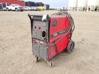 Lincoln Electric Power MIG 255 208/230V MIG Welder. SN U1031021376 **THIS ITEM IS LOCATED @ 5107 67 ST, LLOYDMINSTER, AB FOR MORE INFO CONTACT JASON   @780-870-0193**